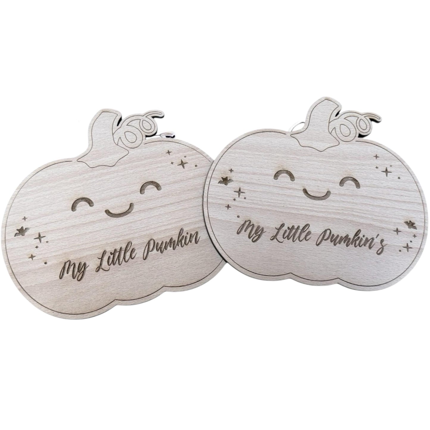 Wooden My Little Pumpkin Halloween Sign
