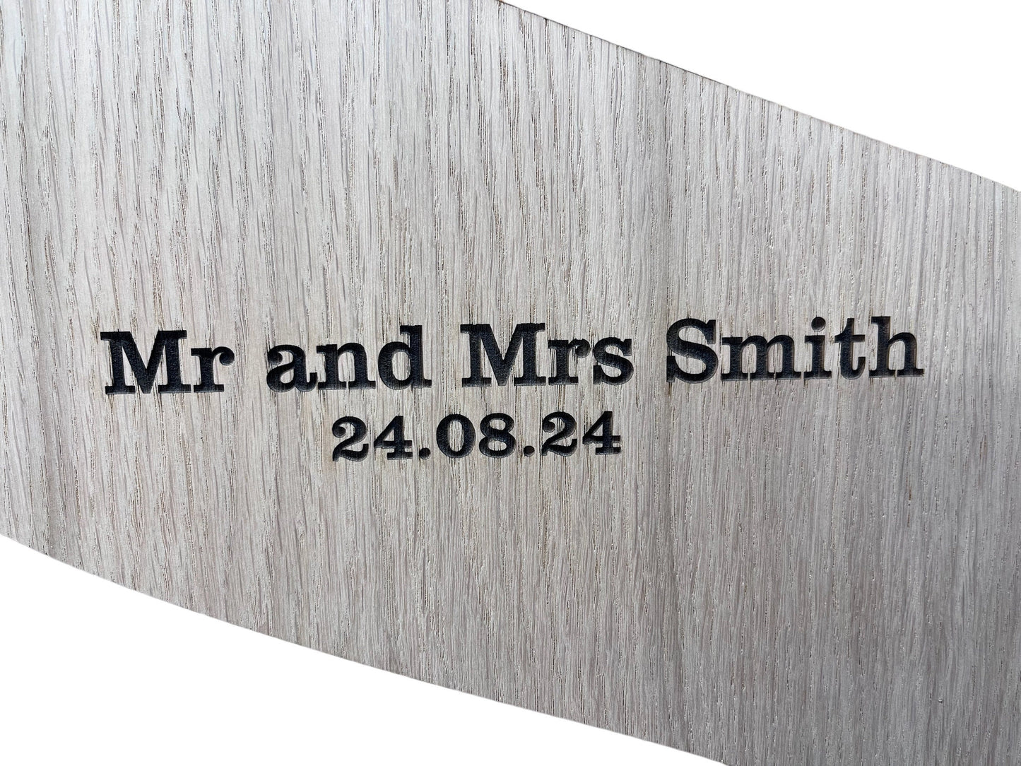 Rustic Wooden Initial Wedding 'Guestbook'