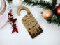 Custom Santa Stop Here Sign
