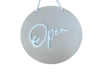 Acrylic Business Open/Closed Door Sign