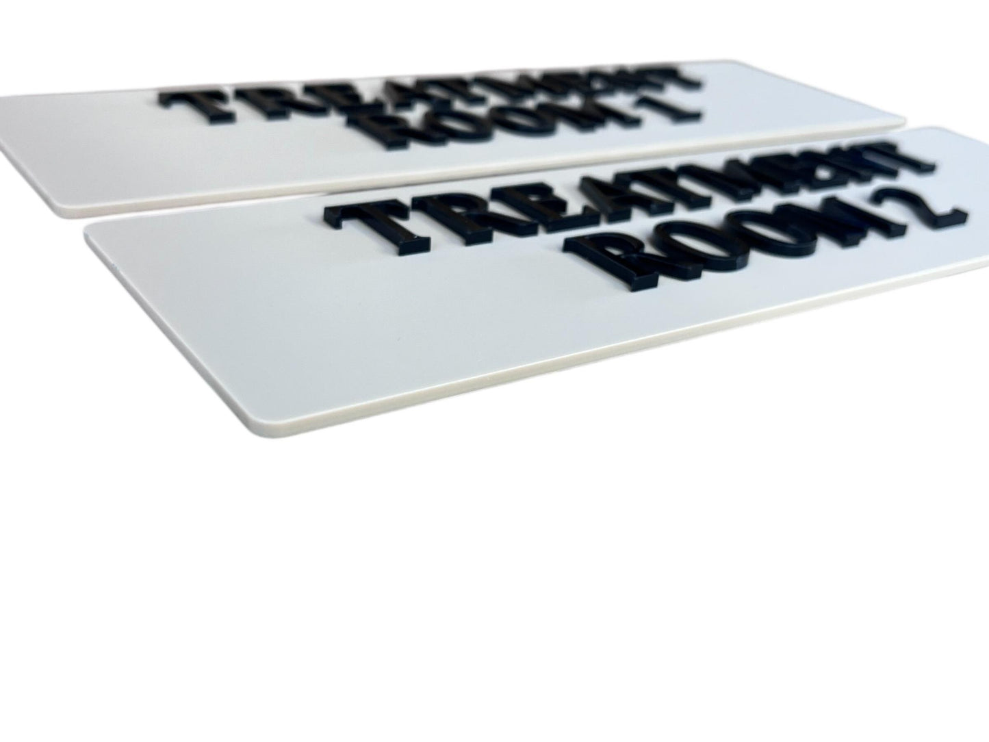 Treatment Room Number Sign. Custom Text Available