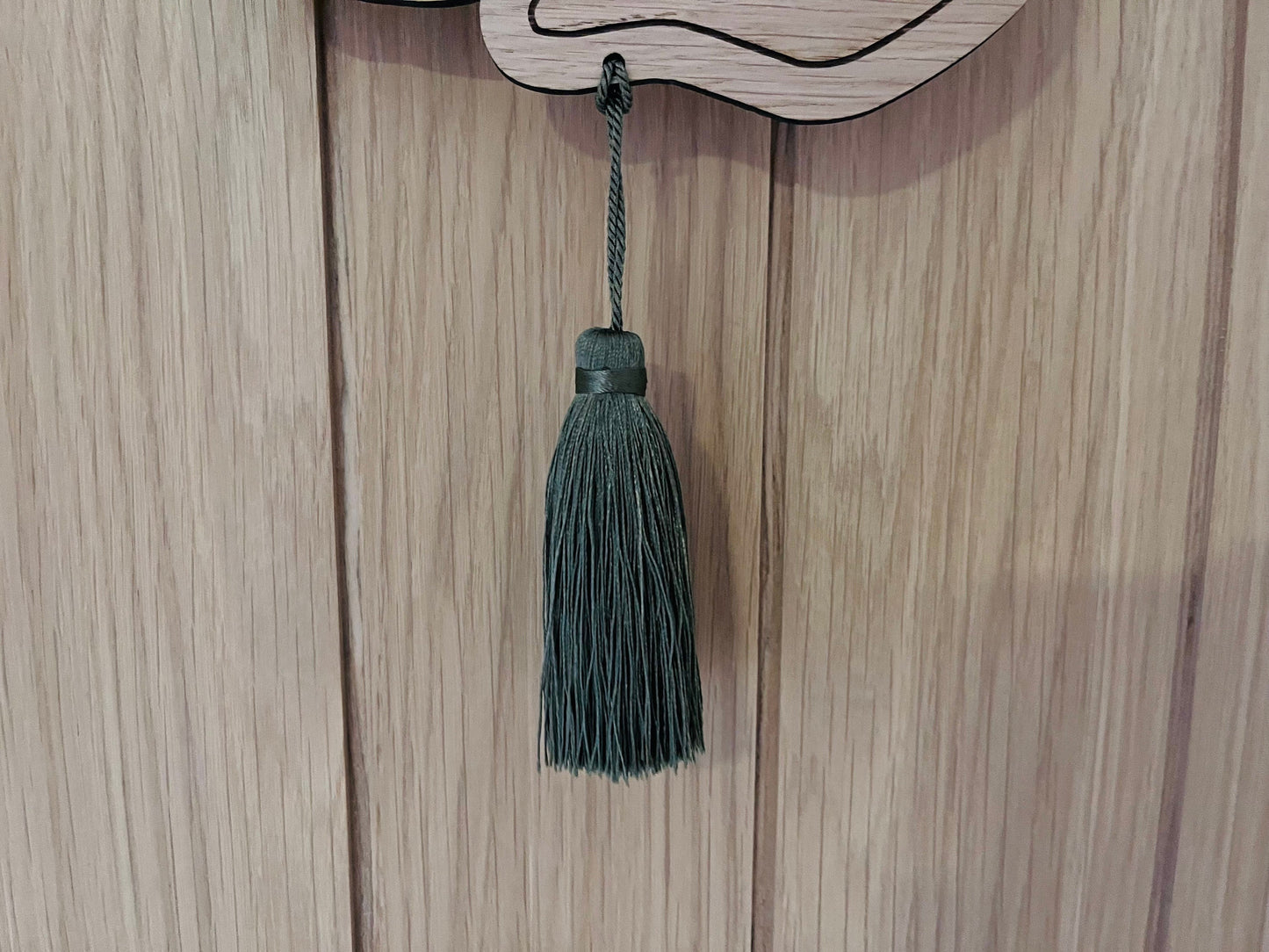 Dinosaur Wooden Bedroom Name Sign with or without Tassel