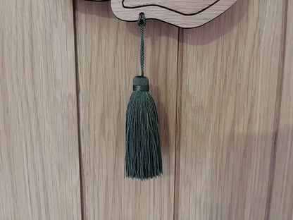 Dinosaur Wooden Bedroom Name Sign with or without Tassel