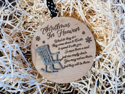 Christmas in Heaven Tree Decoration
