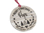 Large Pops Personalised Bauble / Christmas Card Alternative