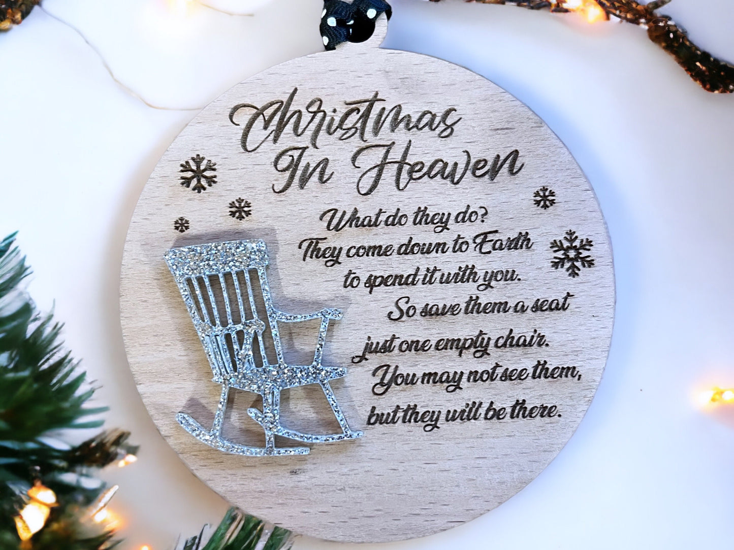 Christmas in Heaven Tree Decoration