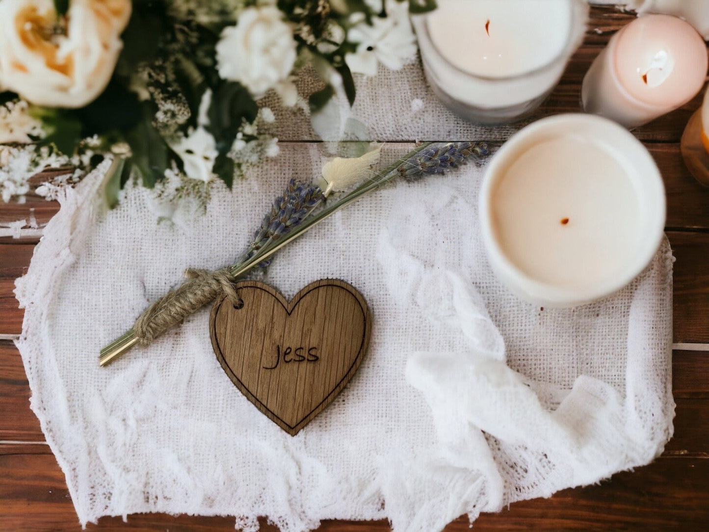 Engraved Wedding Name Places