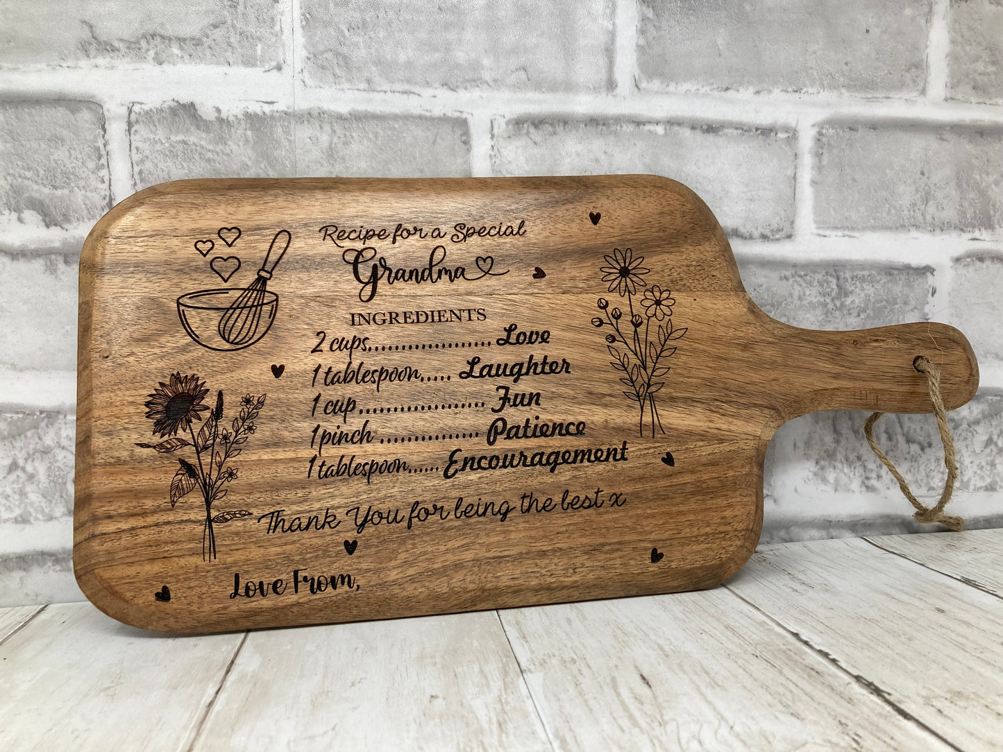 Personalised Grandma Board