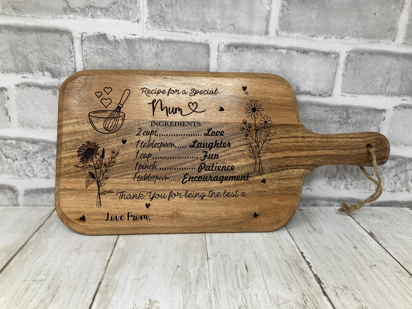 Personalised Mum Board