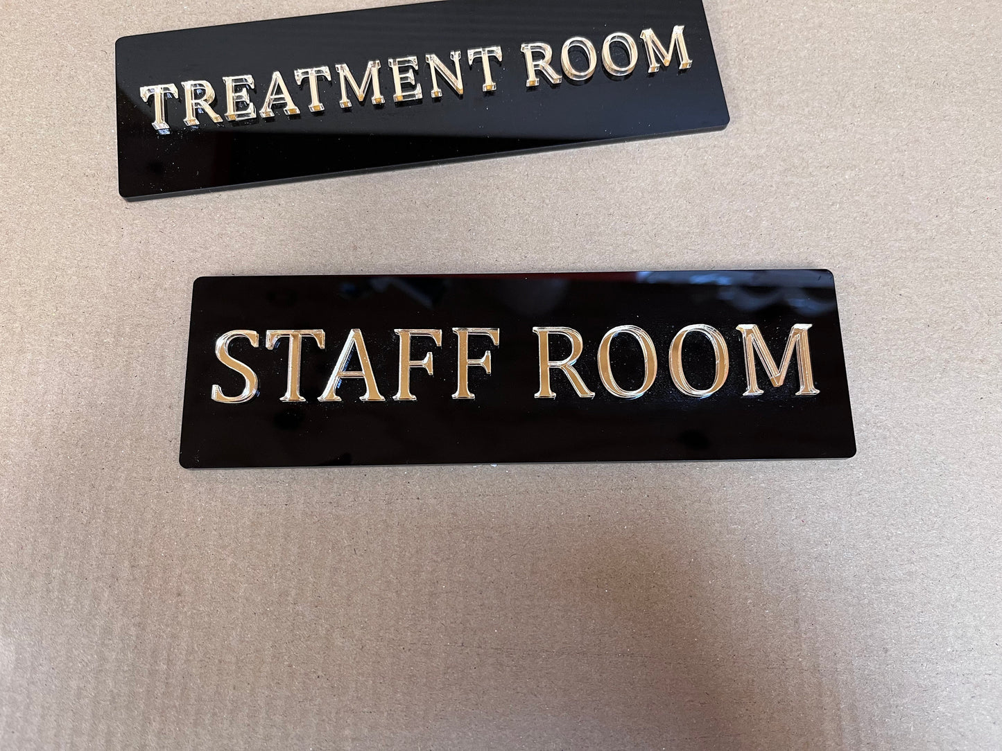 Acrylic Staff Room Door Sign