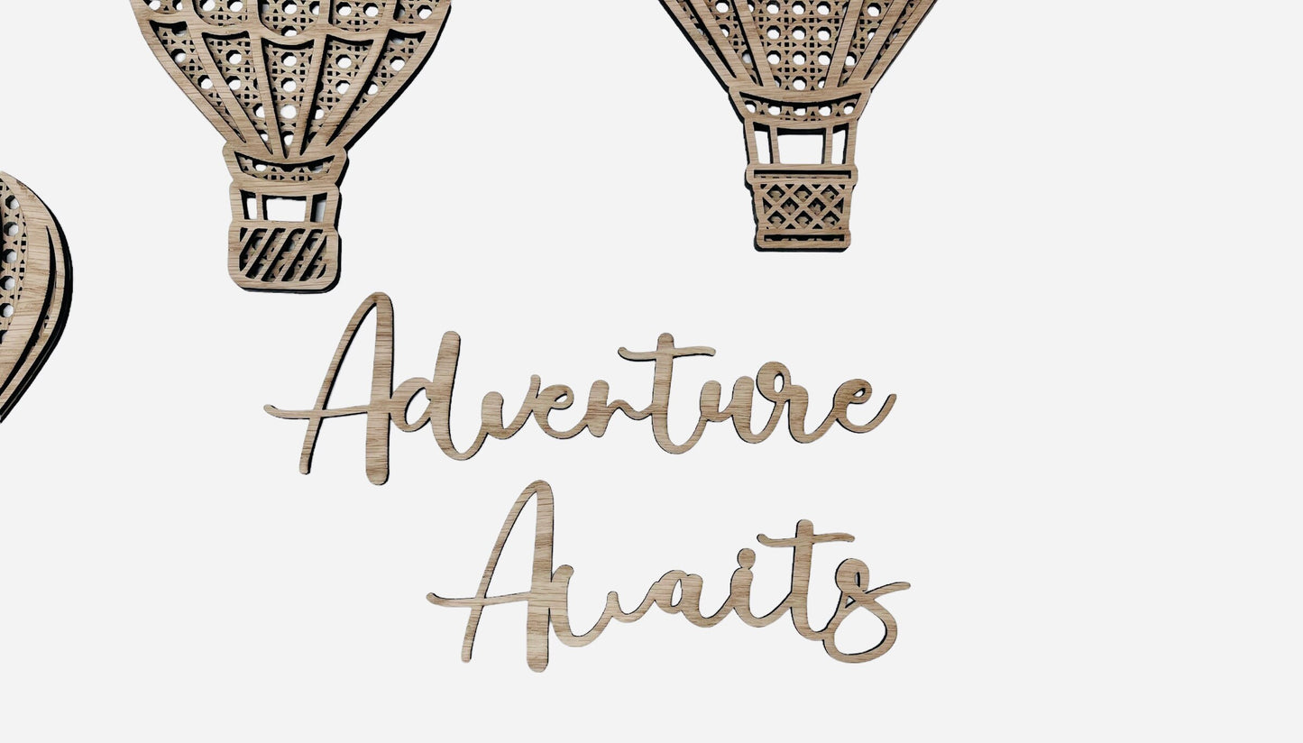 Hot Air Balloon Wall Art