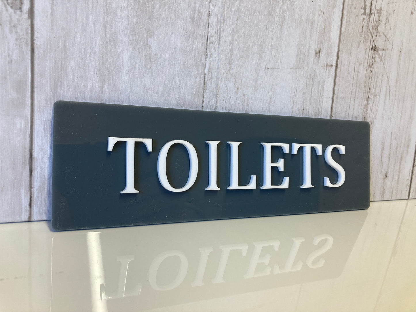 Acrylic Toilet Door Sign
