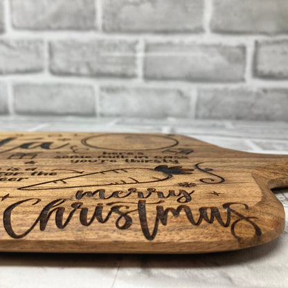 Personalised Christmas Eve Board