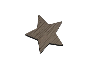 Pack of 30 Wooden Crafting Stars