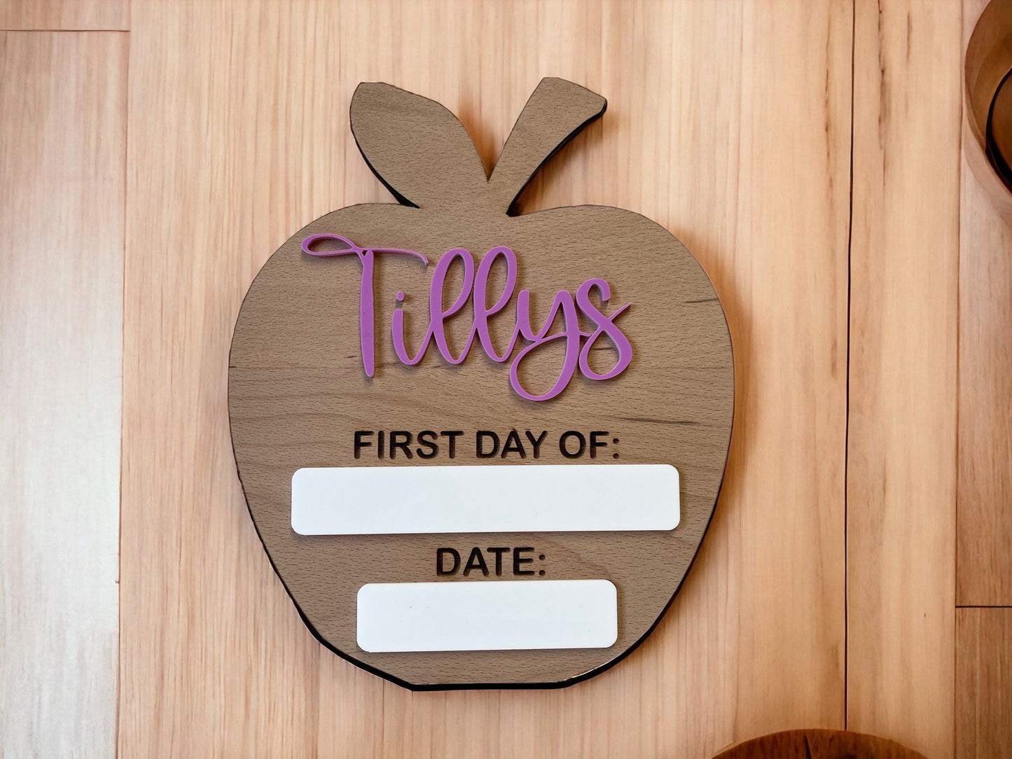 First Day of/Back to school School Photo Prop