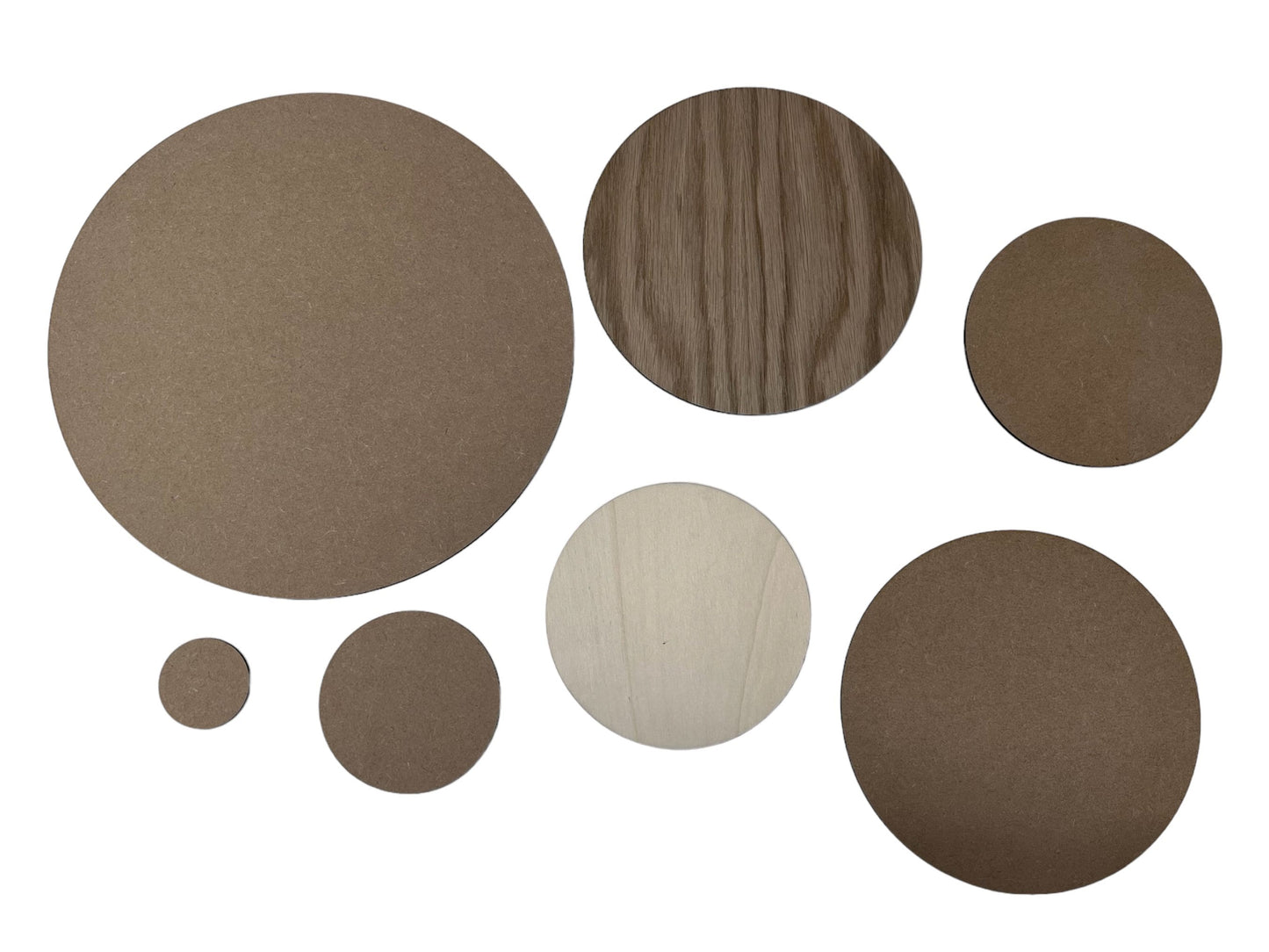 Wood Circle Disc Craft Blanks |