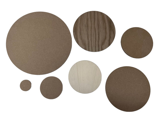 Wood Circle Disc Craft Blanks |