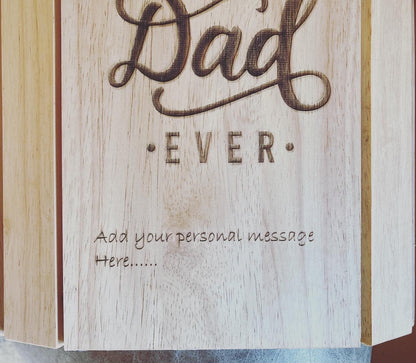 Personalised Sofa Tray Gift For Dad