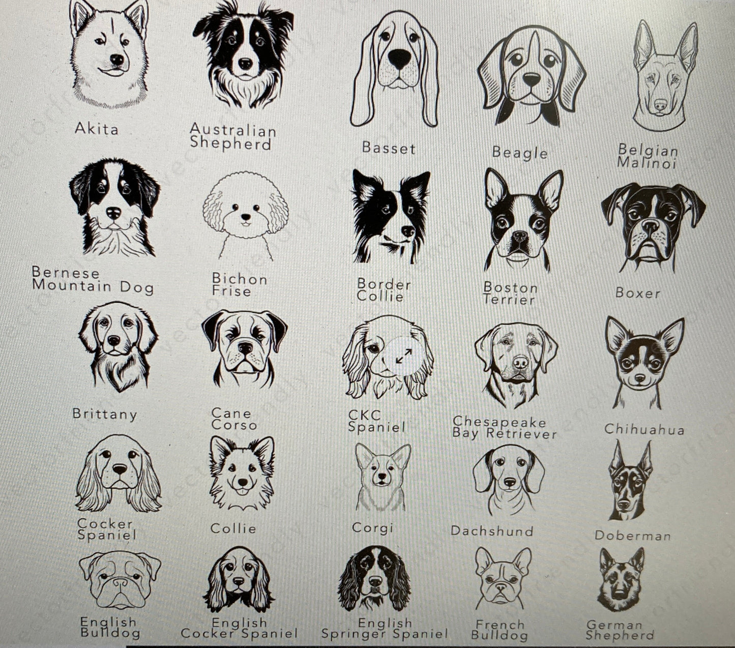 Solid Oak Engraved Custom Dog breed Close Gate Sign