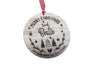 Large Work Bestie Personalised Bauble/Christmas Card Alternative