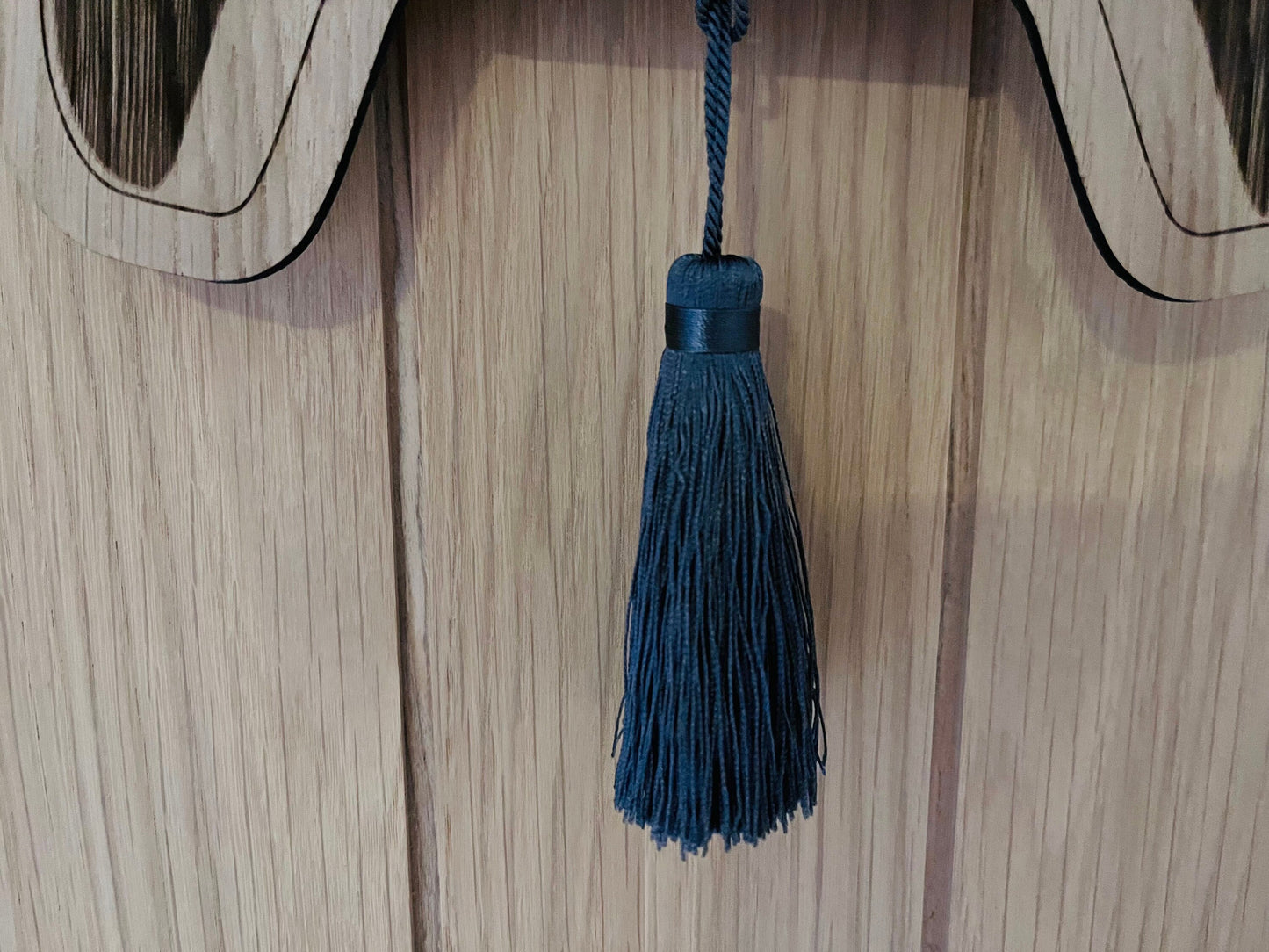 Car Wooden Bedroom Name Sign with or without Tassel