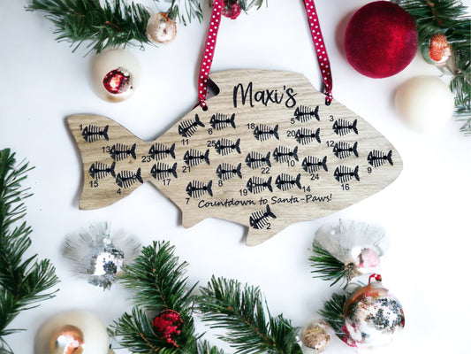 Oak or Beech Cat Advent Calendar