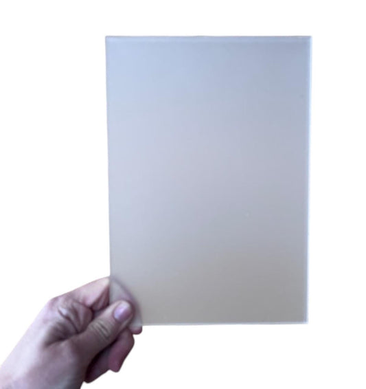 Frosted Acrylic Blank Sheet A1 A2 A3 A4 A5 A6 A7 3mm