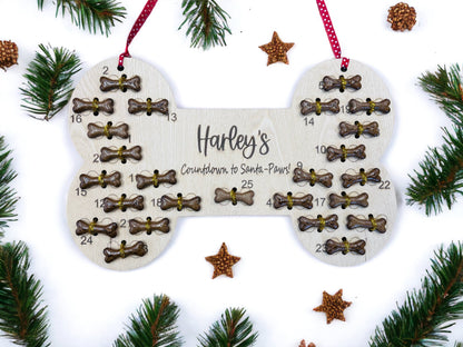Oak or Beech Dog Advent Calendar