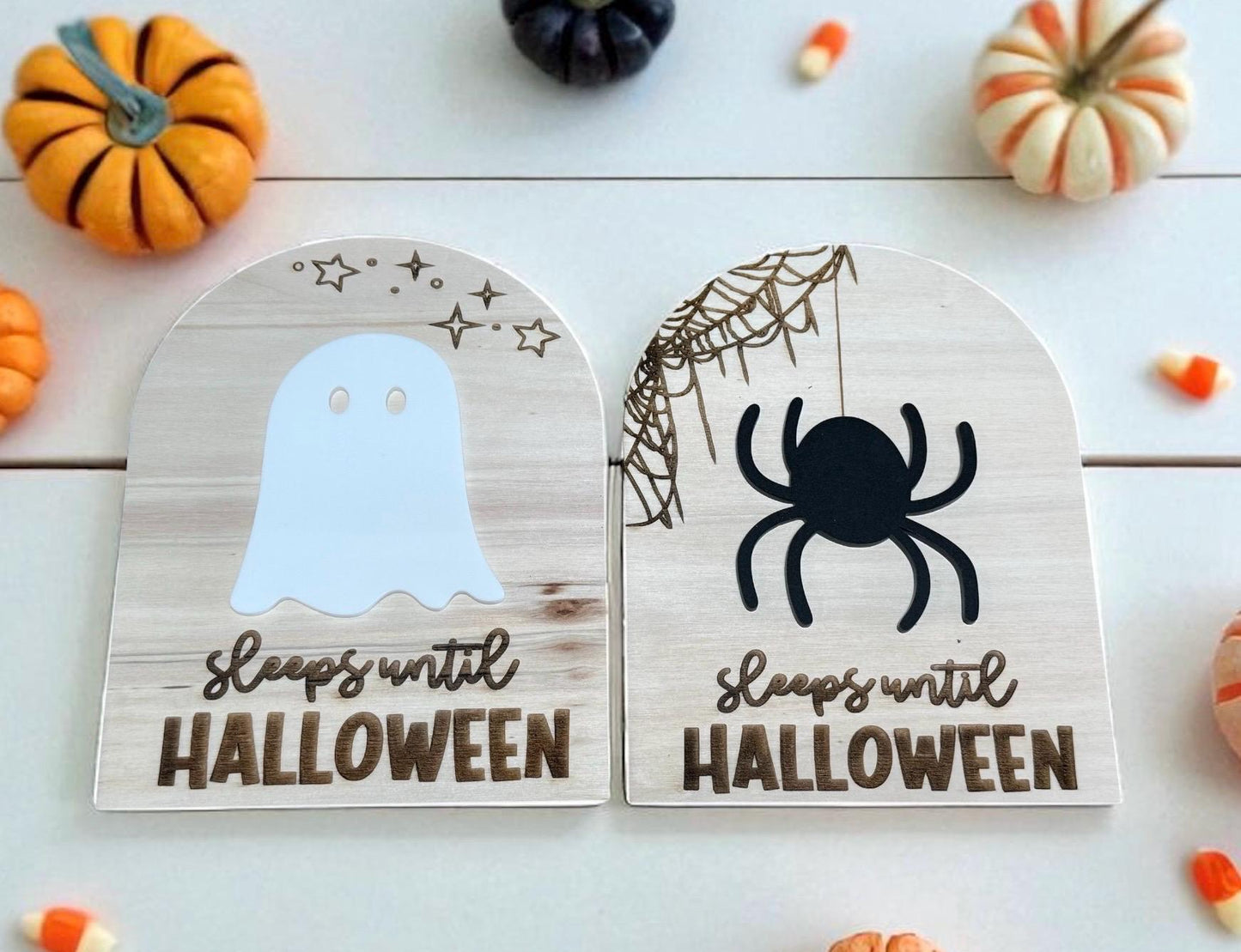 Halloween Countdown Plaque