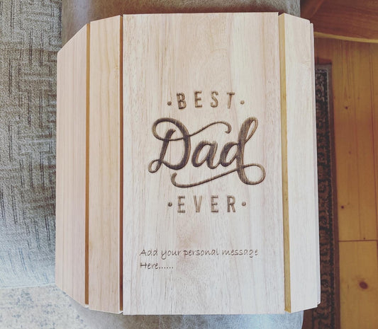 Personalised Sofa Tray Gift For Dad