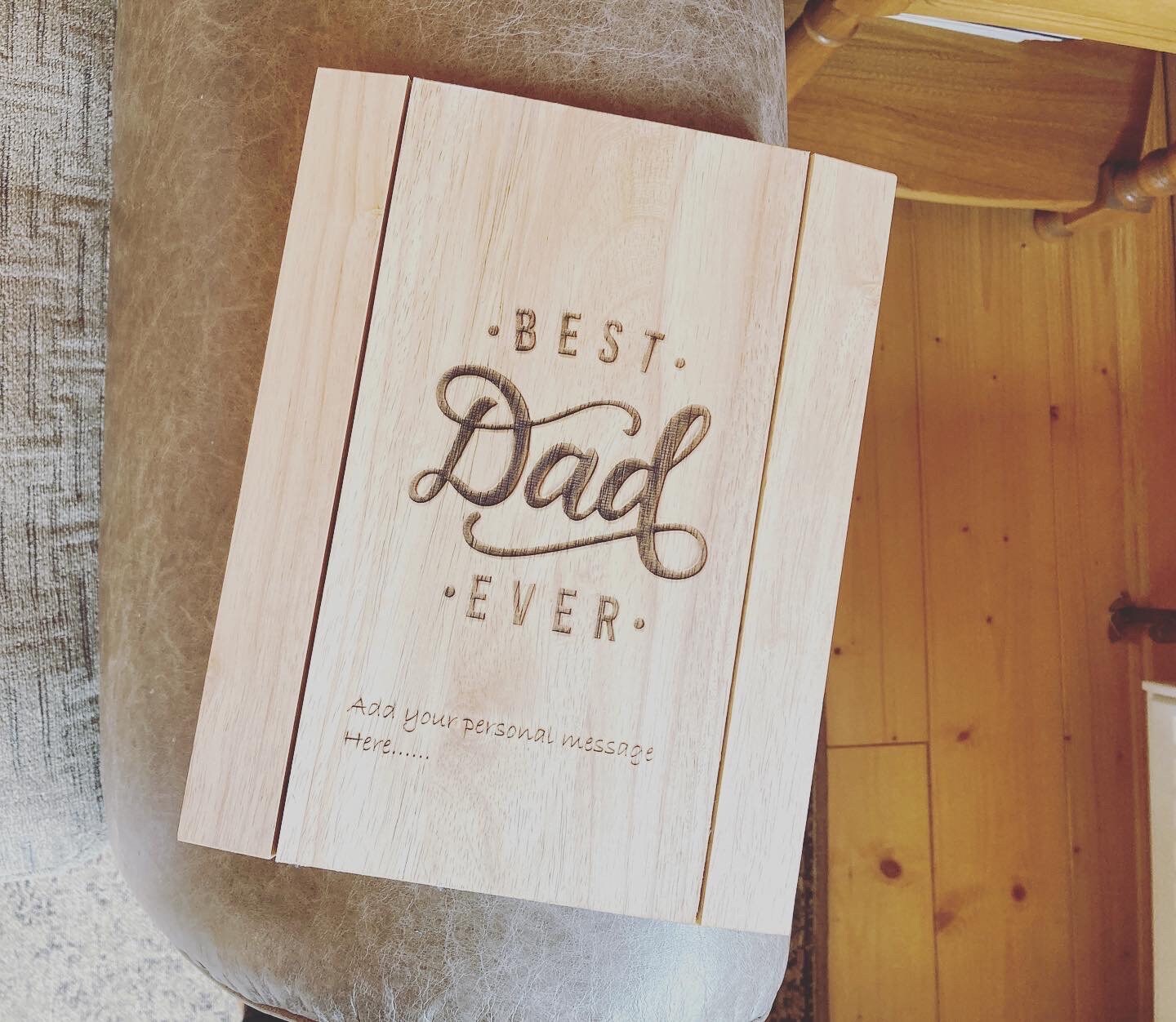 Personalised Sofa Tray Gift For Dad