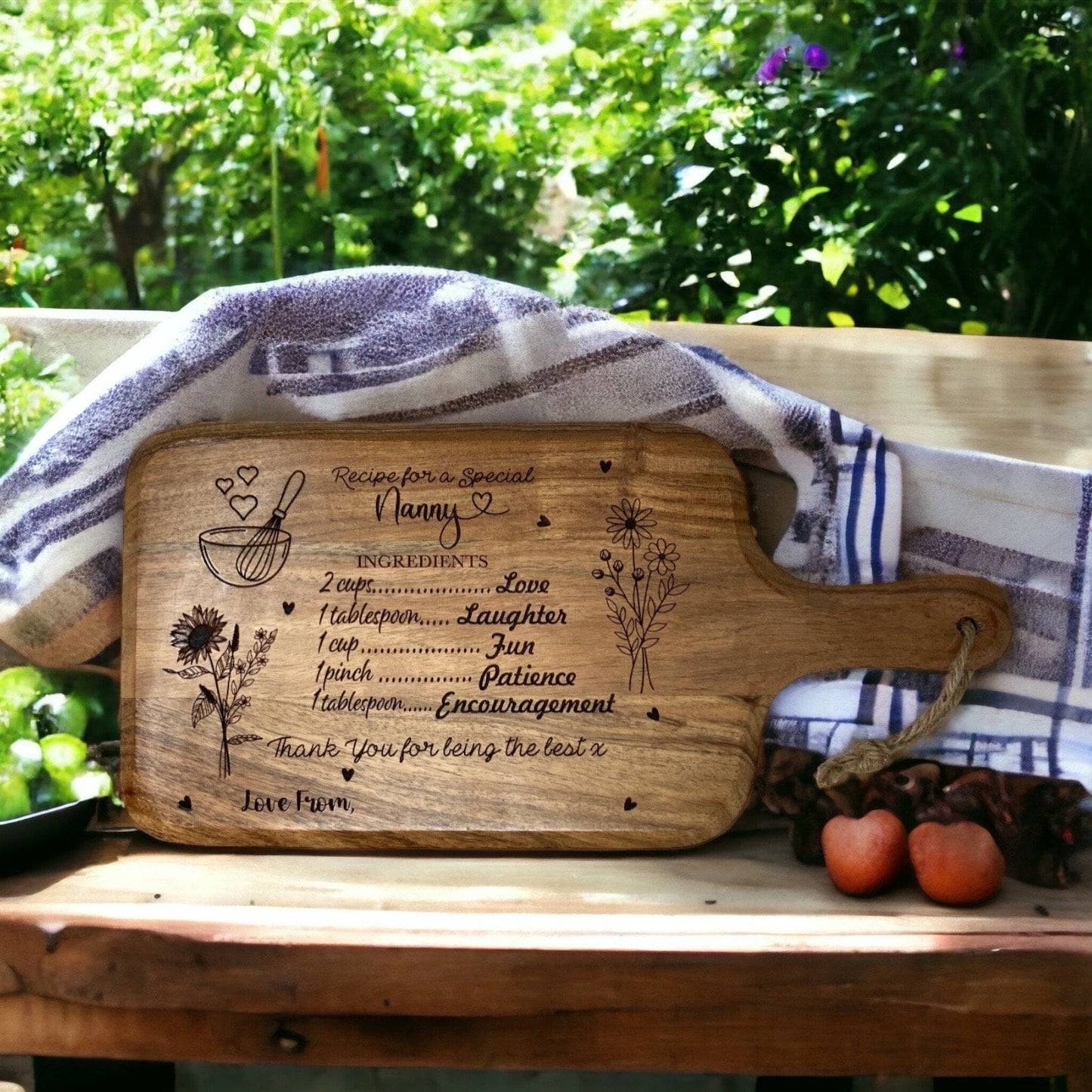 Personalised Nanny Board