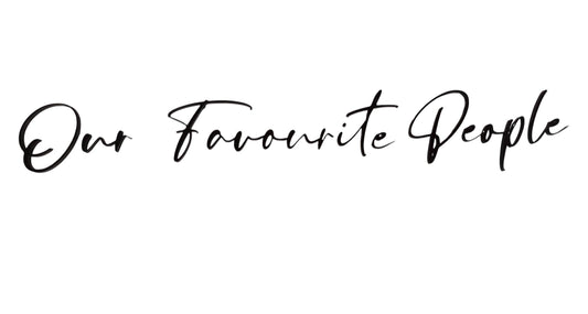 Our Favourite People Table Plan Text for DIY Wedding Signage